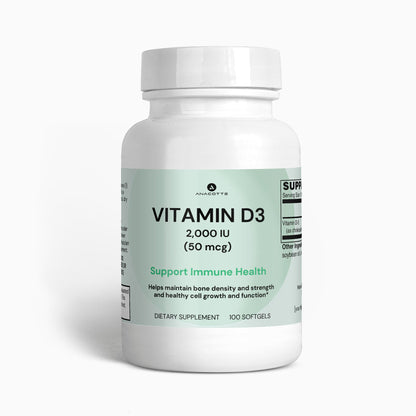 Anacotte's Vitamin D3 - Boost Your Health - 2,000 IU Supplements-0