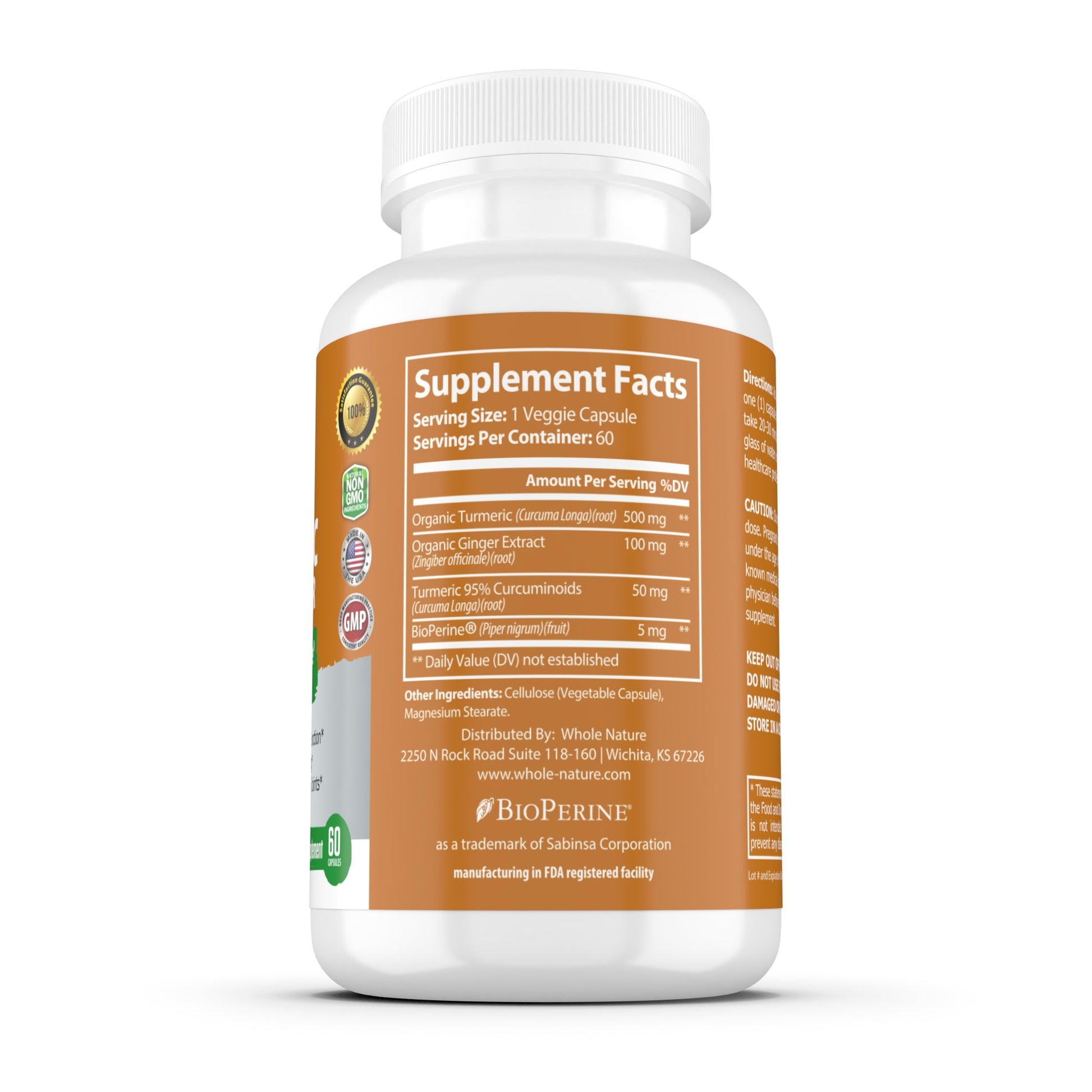 Turmeric Curcumin, Ginger & Black Pepper-2