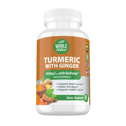 Turmeric Curcumin, Ginger & Black Pepper-0