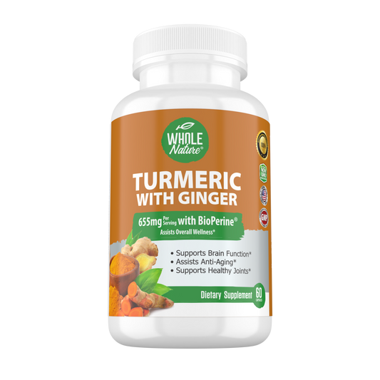 Turmeric Curcumin, Ginger & Black Pepper-0
