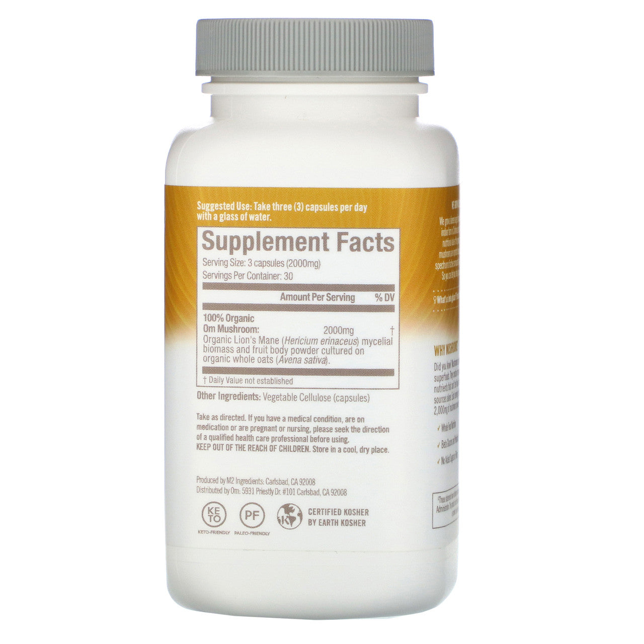 OM LNS MANE MUSH SF CAPS ( 1 X 90 VCAP )-1